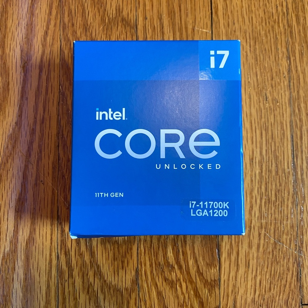 Intel Core i7-11700k